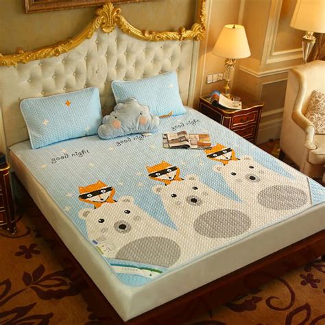 Summer Bedding Folding Mat Mattress Home Textile Anti Dust Mite 1.8m ...