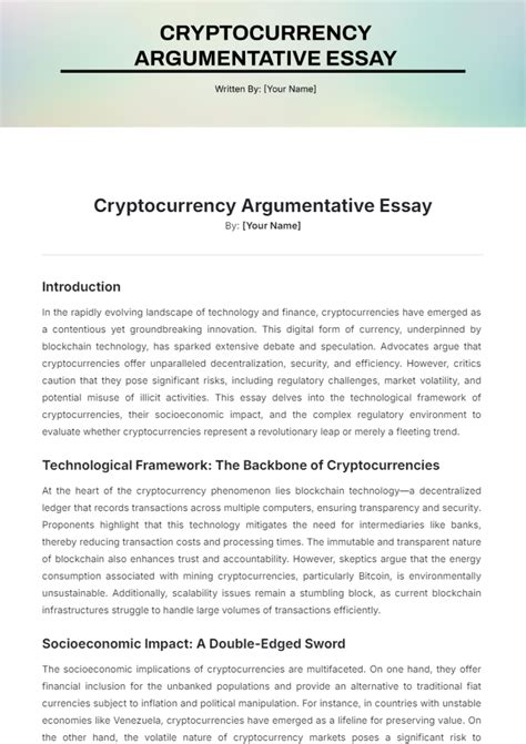 Page 3 Free Argumentative Essay Templates Editable And Printable