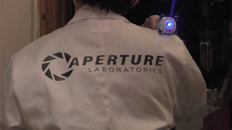 Aperture Laboratories Lab Coat And Wheatley Too By Georgie Kovacs On