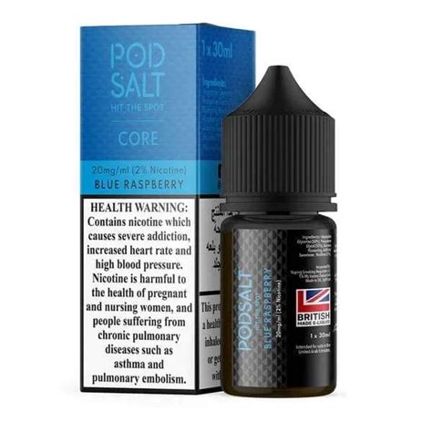 Mg Blue Raspberry By Pod Salt Liquids Ml Vapemantra Since