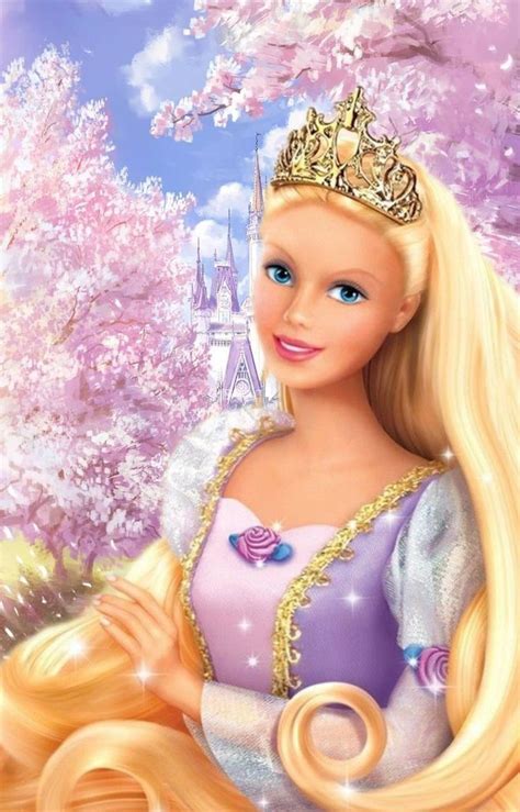 Fondo Barbie Rapunzel Castillo Barbie Rapunzel Princesas Disney