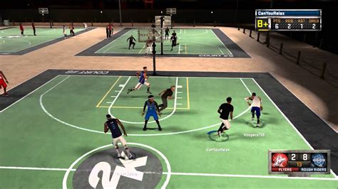 Streaking In Old Town Nba 2k16 My Park Youtube