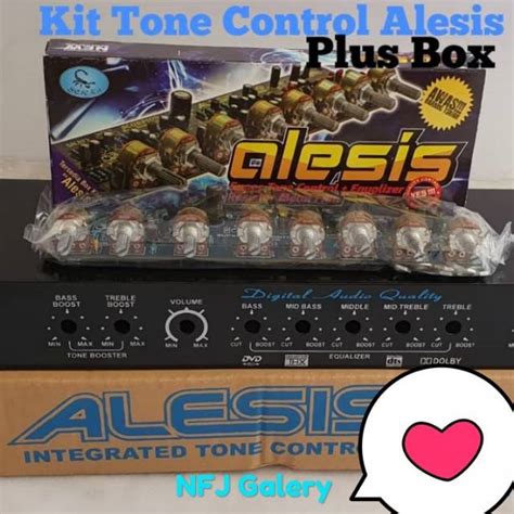 Jual Kit Tone Control Stereo Mic Echo Speaker Aktif Paket Original