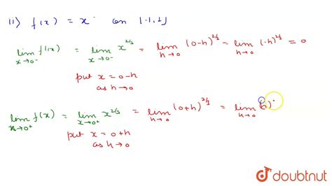 Discuss The Applicability Of Rolle S Theorem To The Functions I F