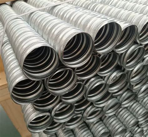 Post Tension Prestressed Galvanized Steel Corrugated Duct Corrugated Pipe Pre Stressed Metal