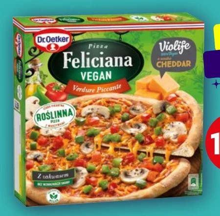 Dr Oetker Feliciana Vegan Pizza Verdure Piccante G Promocja