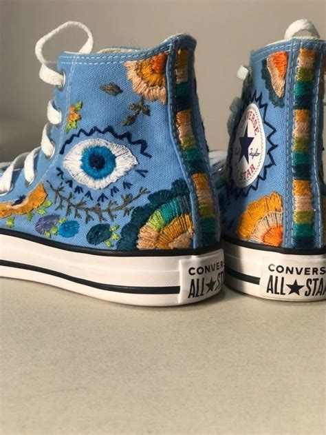 Pin By Literallyyyyy On Excuses Embroidery Shoes Diy Shoes Sneakers