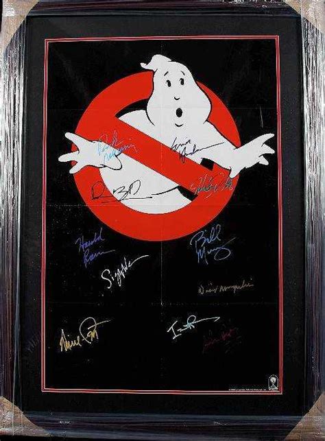 225 Ghostbusters Autographed Movie Poster