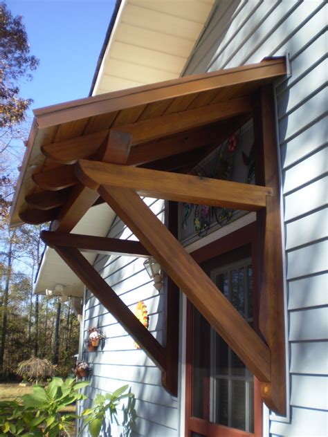 Cedar Awning House Exterior House Awnings Canopy Outdoor