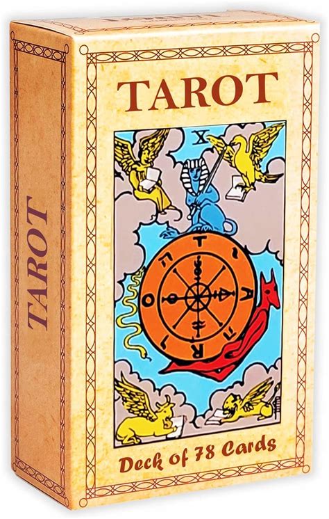 Klasyka Zestaw 78 Kart Tarota Klasyczny Tarot Karty Z Przewodnikiem