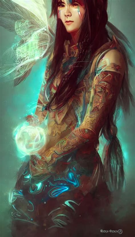 Portrait Of A Digital Shaman By Ross Tran Stable Diffusion Openart