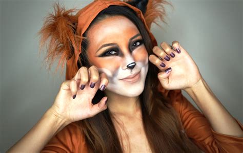 20 Fox Halloween Makeup Ideas for Women - Flawssy