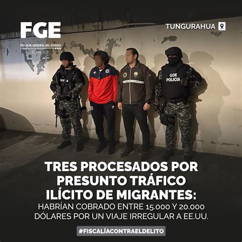 Fiscal A Ecuador On Twitter Atenci N Tungurahua Fueron Detenidos