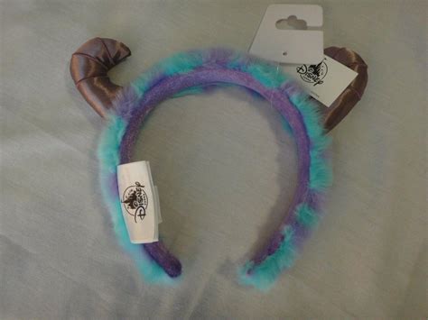 Disney Parks Pixar Monsters Inc Sully Horns Ears Headband Brand New