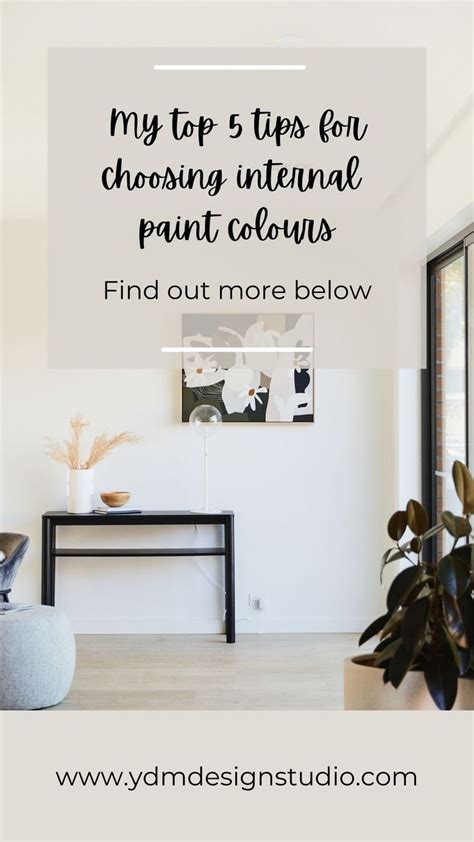 An Interior Designers Top 5 Tips For Choosing Internal Paint Colours