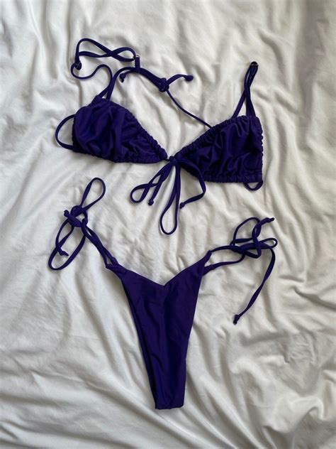Violet Bikini On Carousell