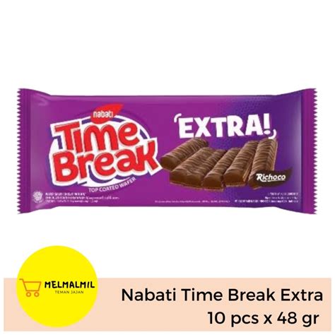 Jual Nabati Time Break Wafer Time Break Extra Shopee Indonesia