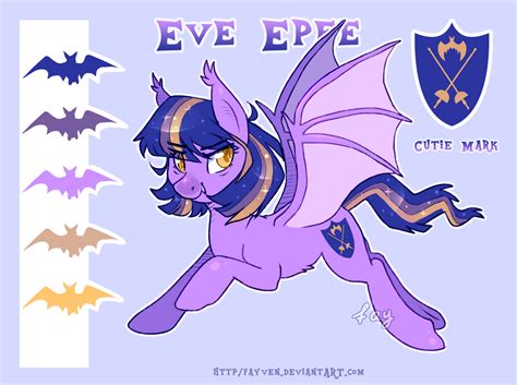 Eve Epee Bat Pony Oc Adopt Closed By Fayven On Deviantart