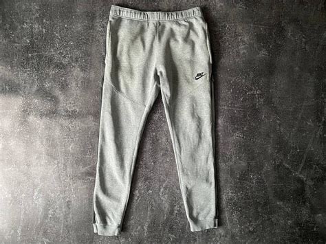 Nike Nike Sportswear Mens Grey Tech Fleece Jogger Pants Drill Grailed