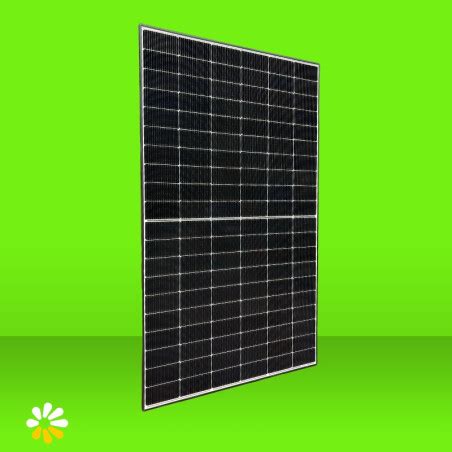 Panneau Solaire LEAPTON 480W Cadre Noir Bifacial N Type LP182 182 M60 NB