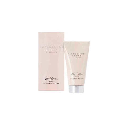 Peppermint Grove Freesia And Berries Hand Cream Tube 75ml Gymea Lily