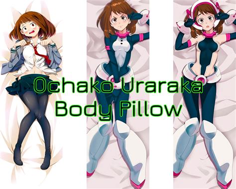 Ochako Uraraka Body Pillow Mix N Match My Hero Academia Etsy