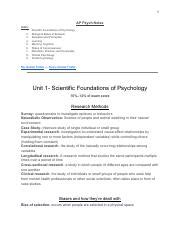 Ap Psych Notes Pdf Ap Psych Notes Units