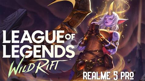 League Of Legends Wildrift Alpha Test Soraka Gameplay Realme 5 Pro Youtube