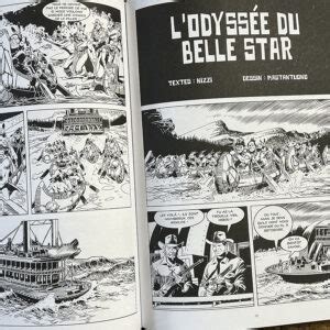 Tex L Odyss E Du Belle Star Editions Black And White