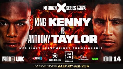 King Kenny vs Anthony Taylor | Official Prime Card Fight Trailer - YouTube