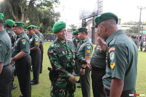 Dandim Kota Sukabumi Pimpin Upacara Bendera Dan Korp Raport