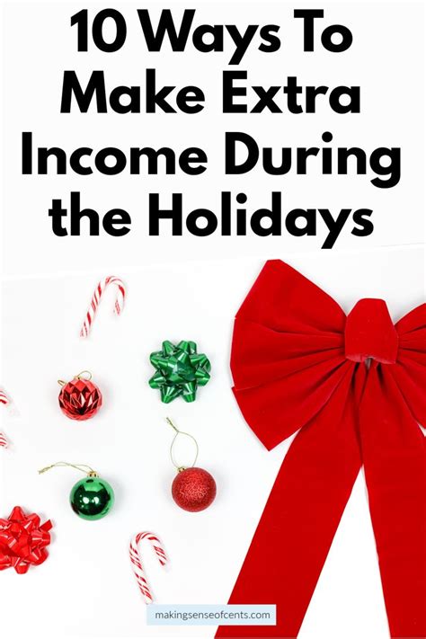 The Words Ways To Make Extra Money During The Holidays On Top Of