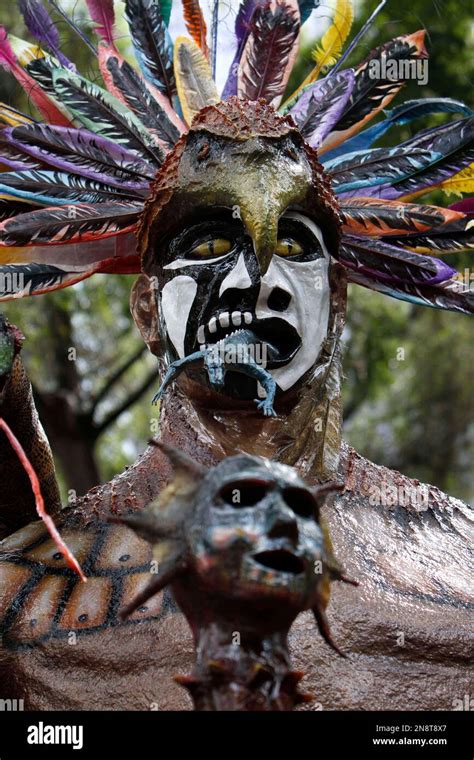 A Giant Alebrije Sculpture Is Exhibited As Part Of An Alebrije Parade