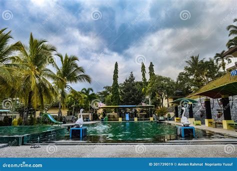 Swimming Pool Arena at a Hotel and Resort Stock Image - Image of beach, exotic: 301739019