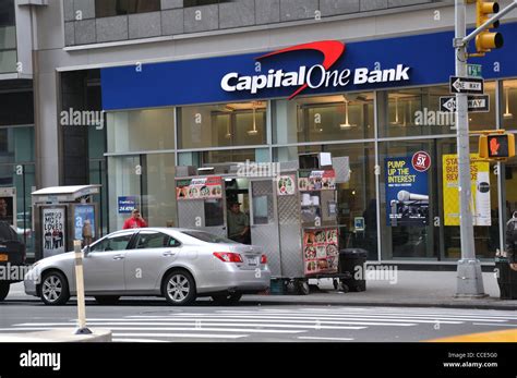 Capital One Bank New York Usa Stock Photo Alamy