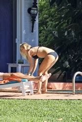 Joanna Krupa Black Bikini Poolside Miami Phun Org Forum