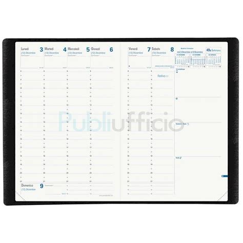 Agenda Settimanale Quo Vadis Ministro Riciclata Equology X Cm