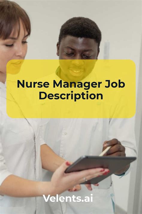 Nurse Manager Job Description Key Requirements Duties And Skills