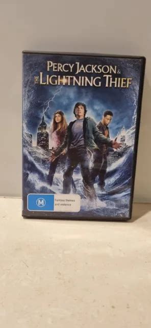 Percy Jackson And The Lightning Thief By Rick Riordan Dvd Movie Vgc