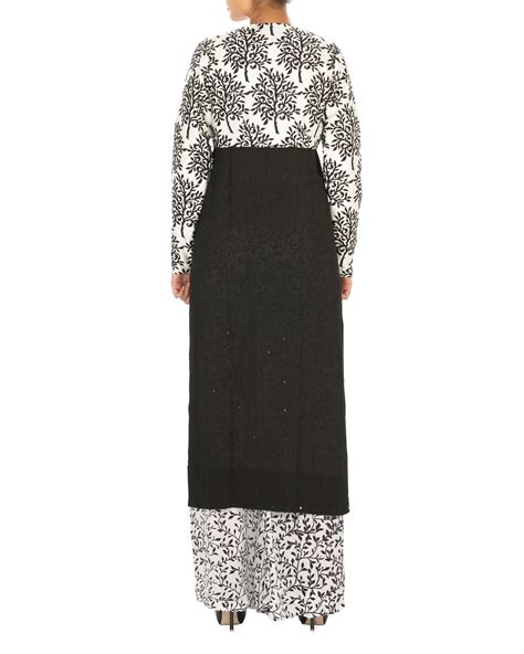 Crepe Kurta Set With Embroidered Jacket By Debarun The Secret Label