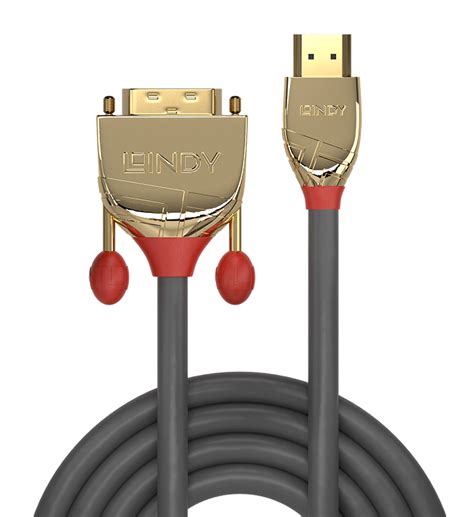 Lindy Gold Line Hdmi To Dvi D Cable Comms Express