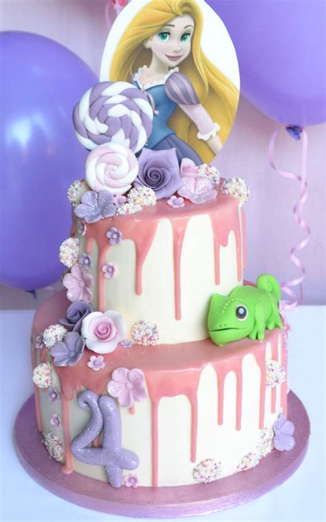 Rapunzel cake, disney tangled princess party supplies & cake maker ...