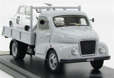 IV-MODEL TIPM071 Scale 1/43 | FIAT 615N TRUCK TRASPORTO ABARTH + ABARTH 600 850TC N 62 WINNER ...