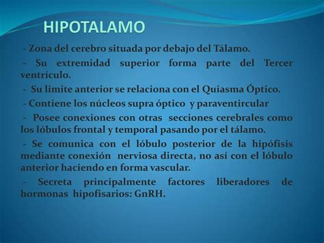 Eje Hipotalamo Hipofisis Ovario Ppt Descarga Gratuita