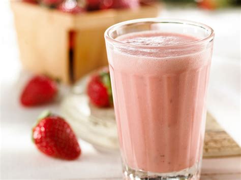 Smoothie crémeux aux fraises et à lérable Érable du Québec