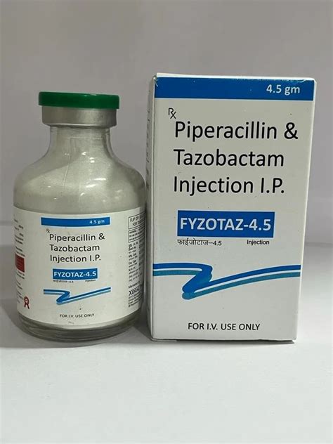 Pipra Tazo Pipracillin Tazobactam Injection Gm Fyzotaz Injectin At