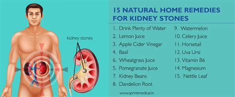 15 Natural Home remedies for kidney stones : r/KidneyStones