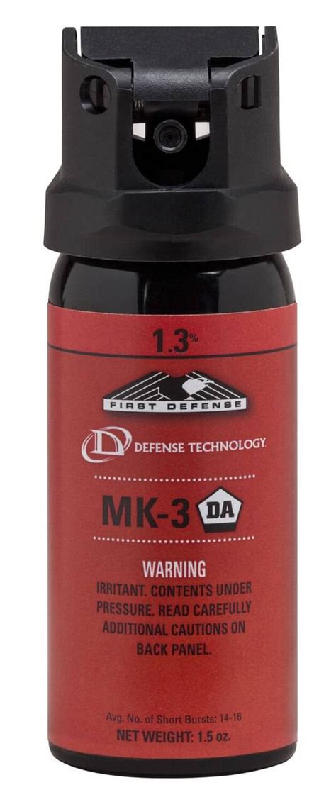 Defense Technology First Defense 13 Mk 3 Cone Oc Aerosol Pepper Spray