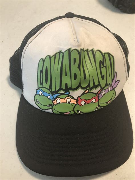 Teenage Mutant Ninja Turtles Hat Cap Nickelodean Truc Gem