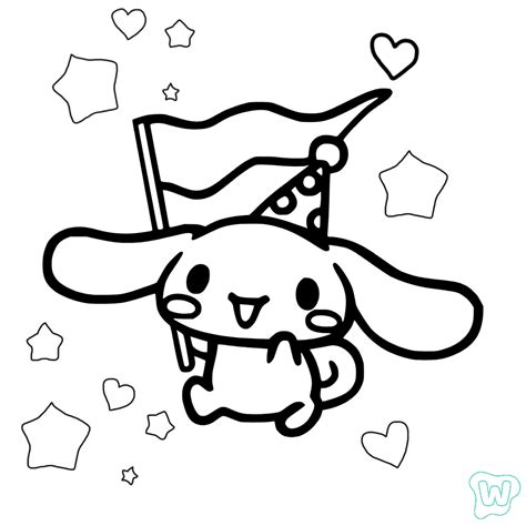 22 Cinnamoroll para colorir Download grátis de PDF